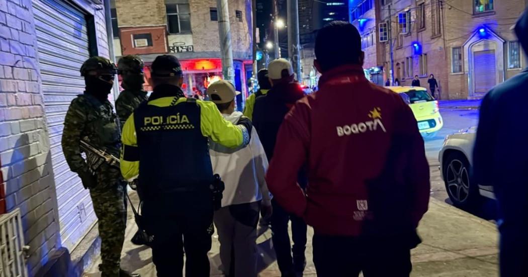 Autoridades cierran tres establecimientos en Los Mártires en Bogotá 