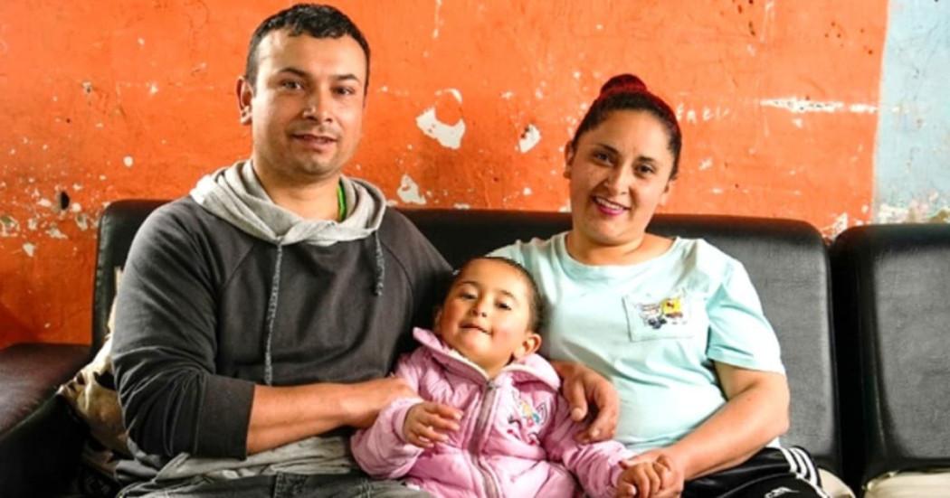 foto de la familia de Meleidy Valencia