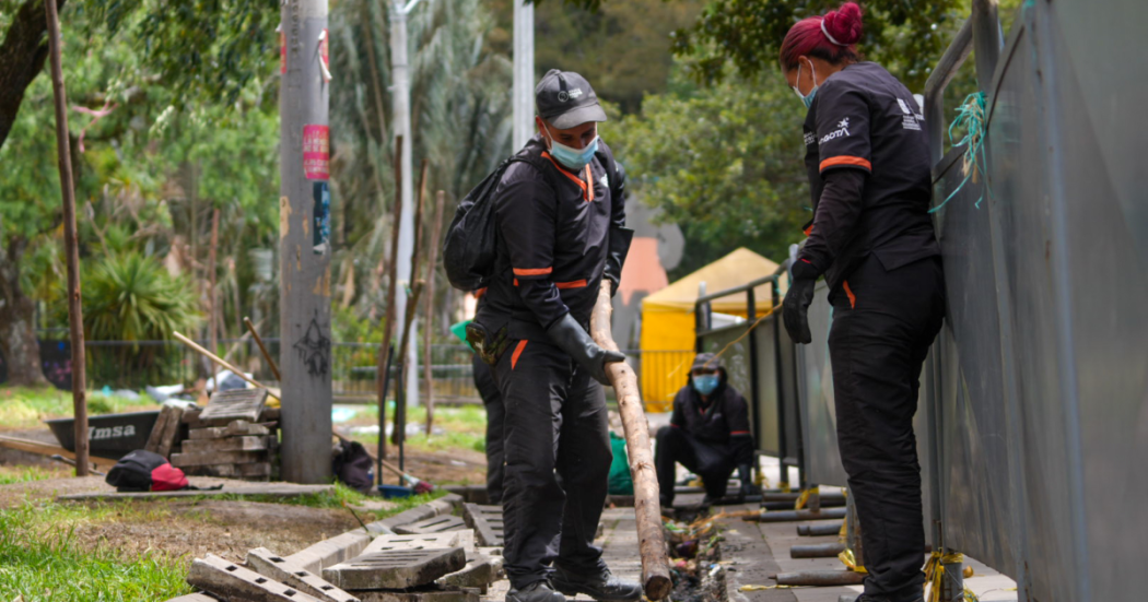 Bogotá avanza en limpieza y restauración del Parque Nacional