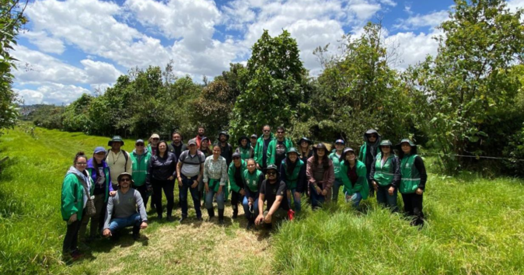 Imagen de funcionarios del Jardín Botánico