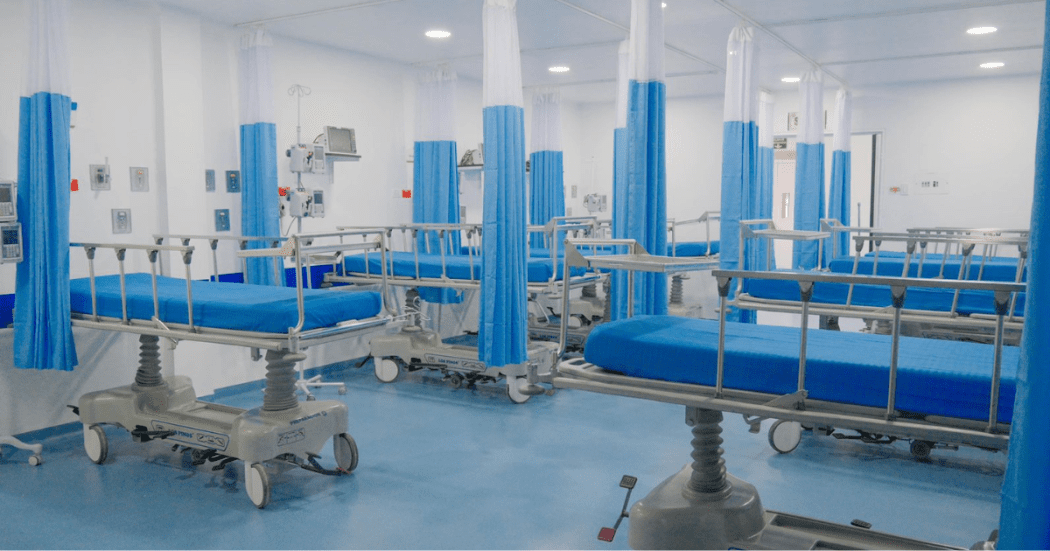 Fotografía de un piso de hospitalizaión