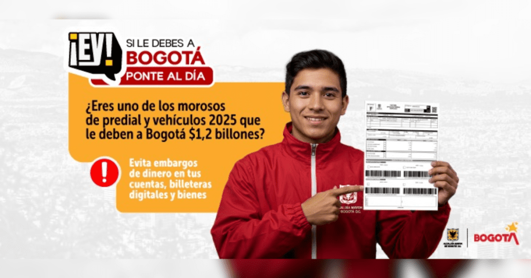 Hacienda Bogotá lanza campaña para pago de impuestos 2025 