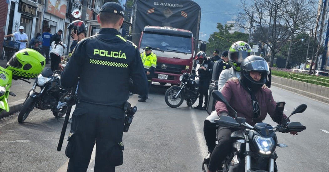 Más de 80 motociclistas fueron verificados en operativo en Mártires