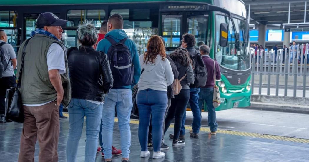 Megatoma de seguridad deja 7 capturados en TransMilenio en Bogotá