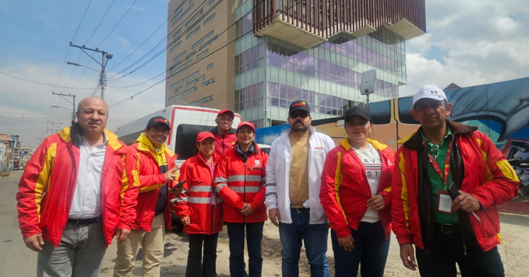 Recuperación de espacio público en Bogotá localidad de Los Mártires. 