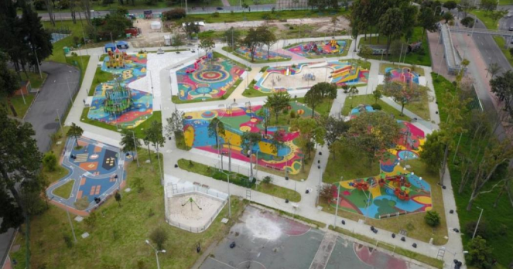 Imagen panorámica del Parque de los Niños.