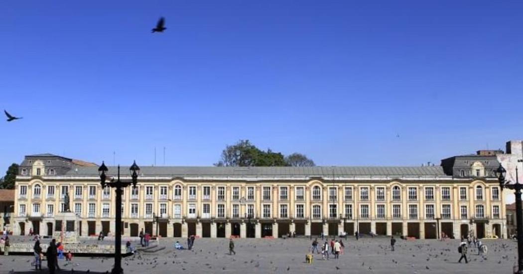 Fachada de la Alcaldía Mayor de Bogotá.