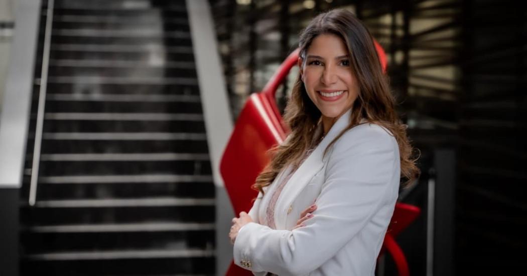 Foto de Luisa Fernanda Vásquez, gerente del Bureau de Convenciones de Bogotá.
