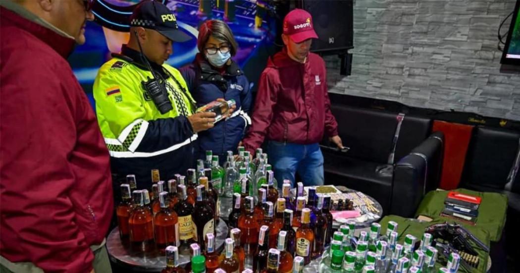 Foto de operativos a establecimientos de comercio en Ley Seca.
