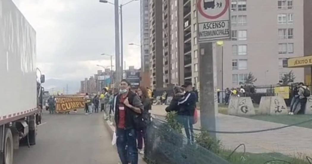 Movilidad, manifestaciones y TransMilenio en Bogotá hoy 25 de octubre