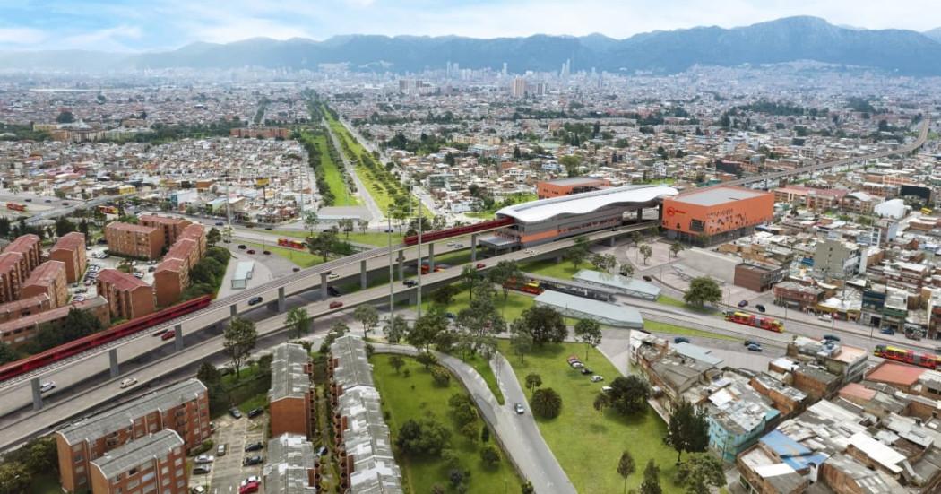 Obras Metro de Bogotá inicia construcción nave central Estación 7