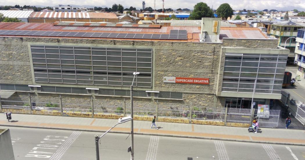 Imagen aérea del SuperCADE Engativá