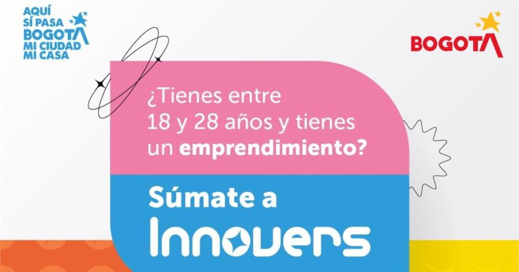 Imagen del programa Innovers Bogotá. 