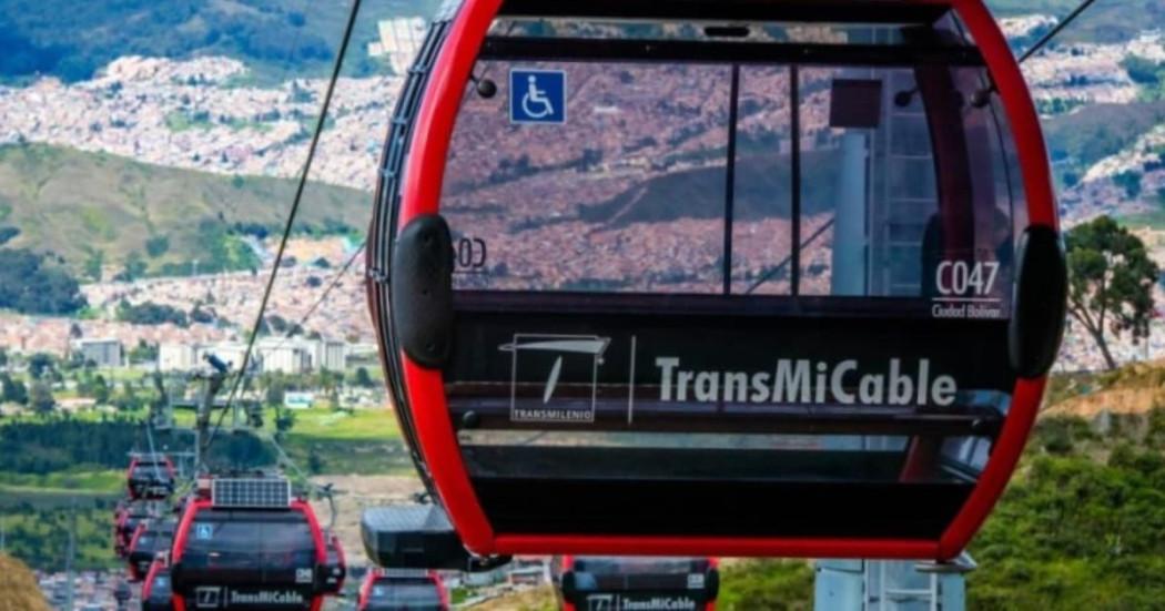 Foto de cabinas del TransMiCable de Ciudad Bolívar