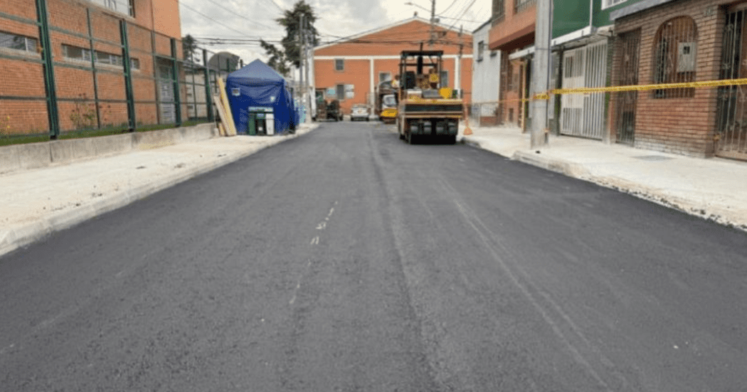 Foto de una obra en la localidad de Kennedy 