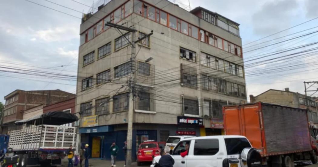 Un inmueble en una esquina de Bogotá