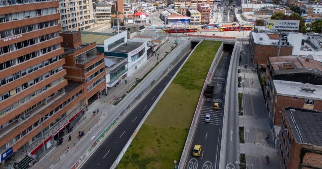 Espacio público del intercambiador vial de la calle 72