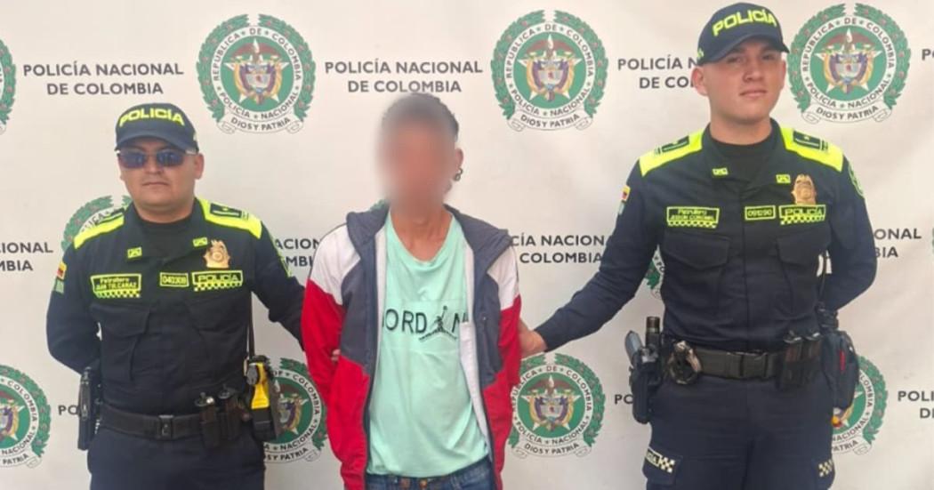 En la foto el hombre capturado por hurtar a un jardín infantil en el sur de Bogotá 
