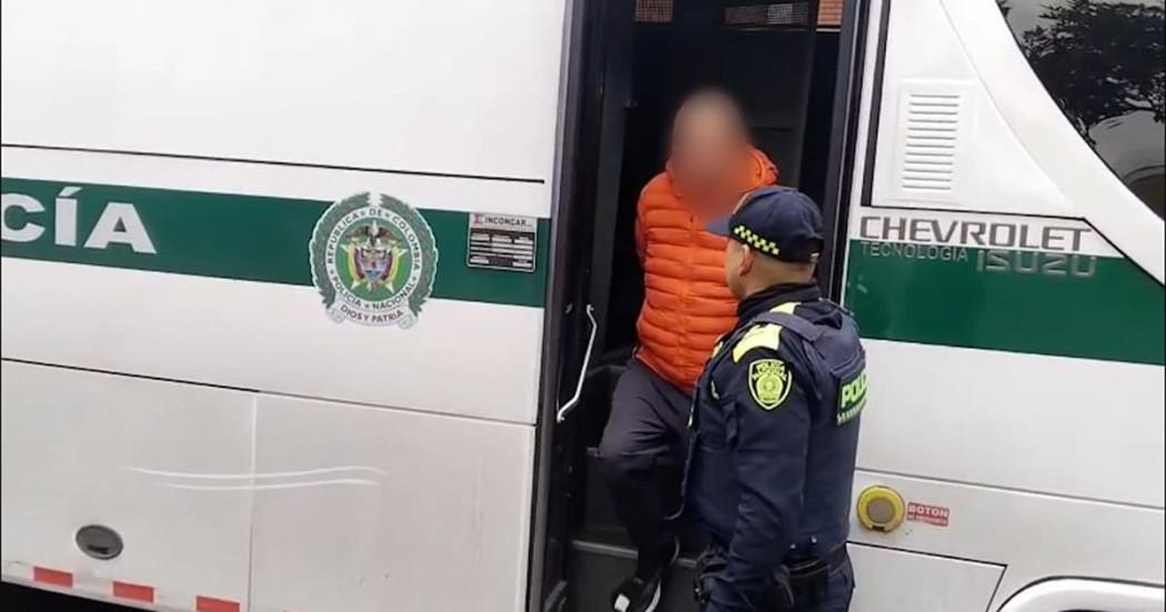 En la foto el hombre capturado que mató a su compañera sentimental 