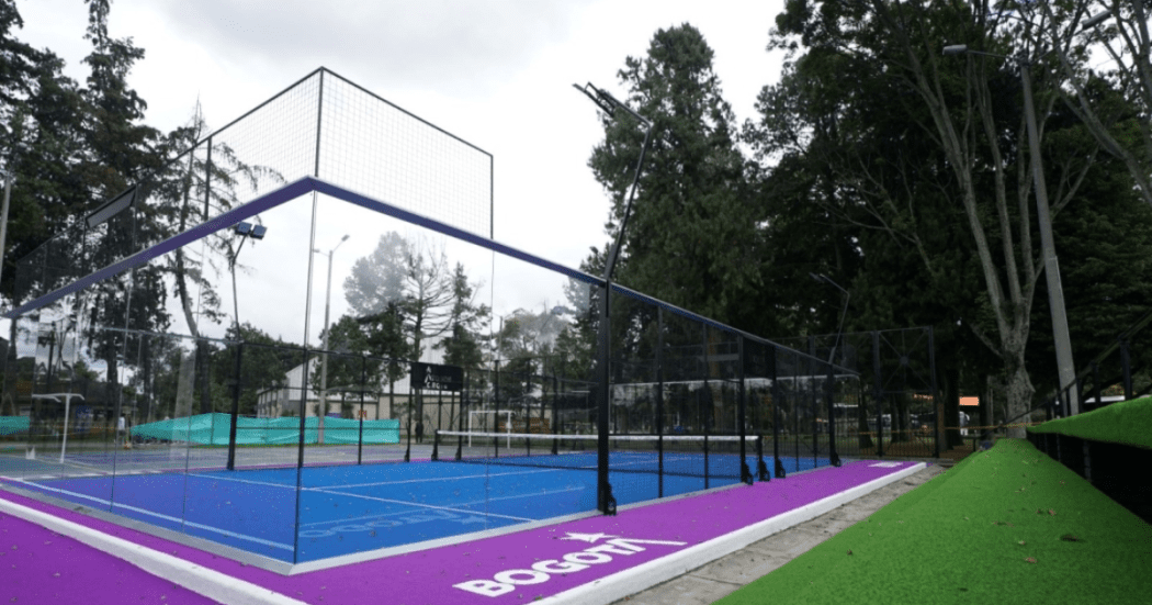 Imagen panorámica de la pista de padel que estará a disposición de la ciudadanía