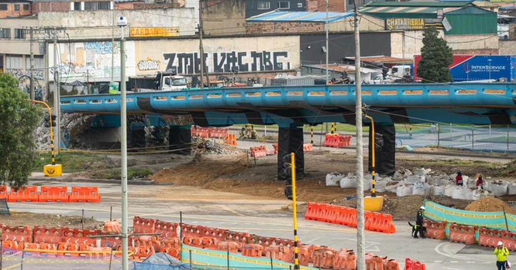 Foto de puentes de la intersección de Puente Aranda