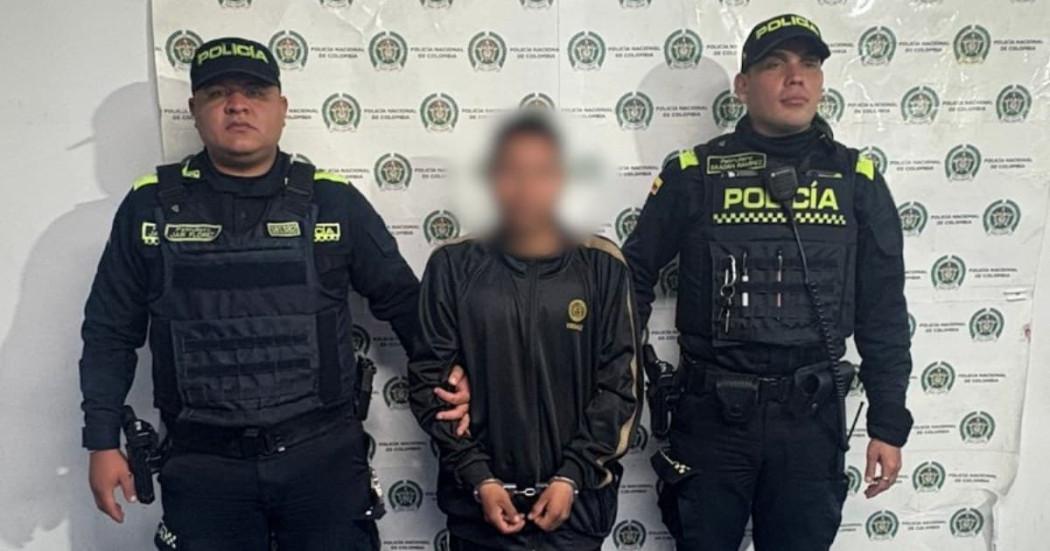 Imagen del hombre que fue capturado por las autoridades