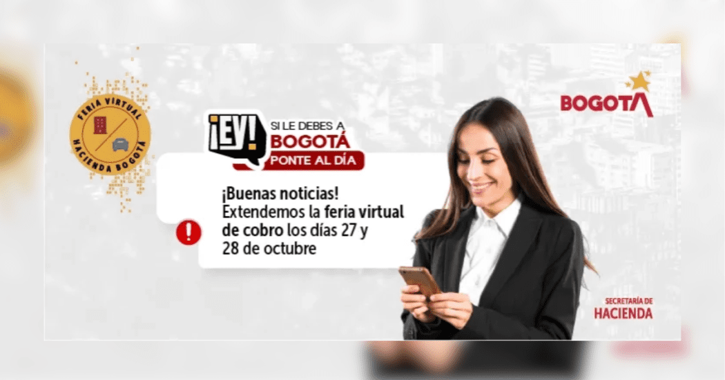 Afiche de la Feria Virtual de la Secretaría de Hacienda