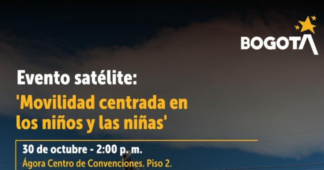 Imagen con el nombre del panel 'Movilidad centrada en las niñas y los niños'