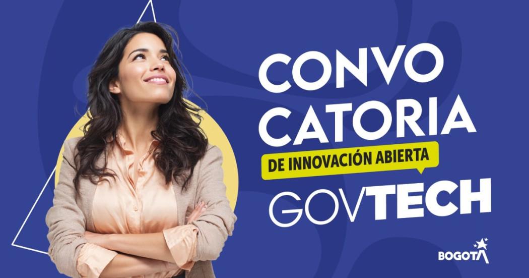 Imagen que muestra el logo de la convocatoria GovTech