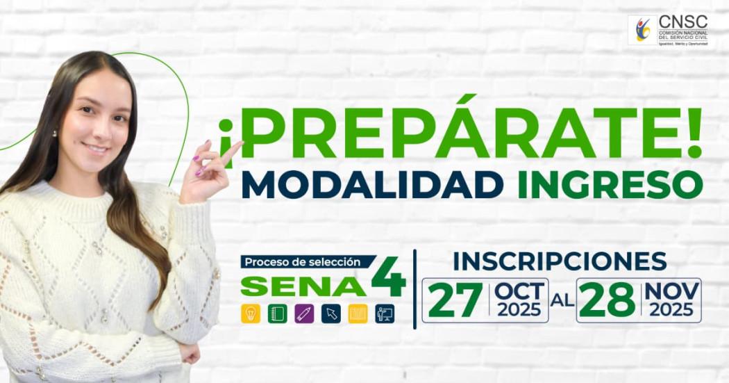 Imagen oficial del Proceso de Selección SENA 4.