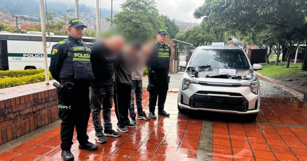 Personas capturadas por la Policía