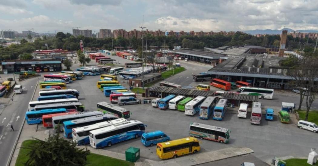 Accidente con pasajero en sede Terminal de Transporte de Bogotá 2025