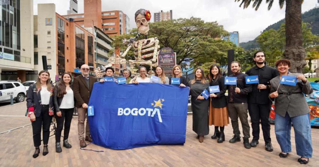 Foto de asistentes al Festival 'México en el Corazón de Bogotá'.