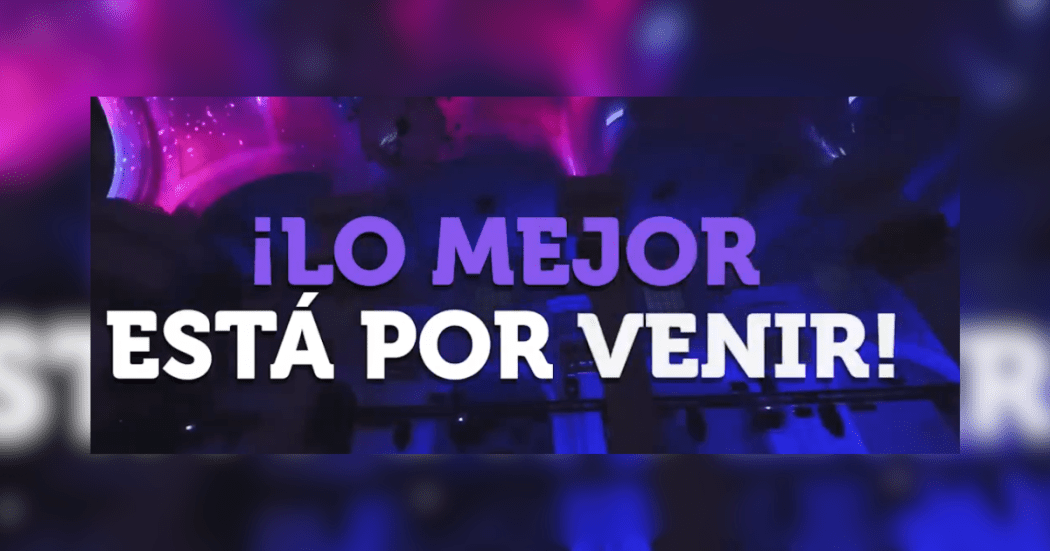 Imagen de la pieza gráfica que dice ¨Lo mejor esta por venir"