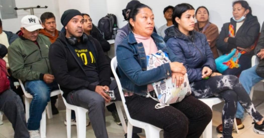 Vendedores y comerciantes participaron diálogo ciudadano Bogotá 2025