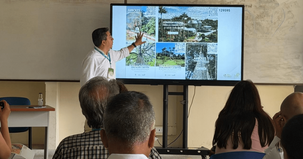 Imagen ponencia del Jardín Botánico