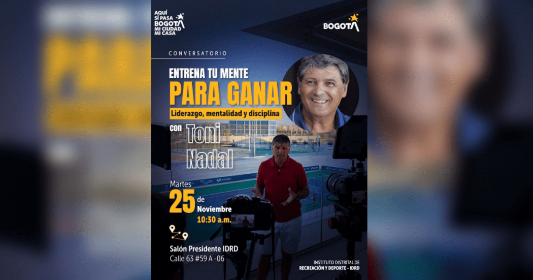 Imagen con información del evento 