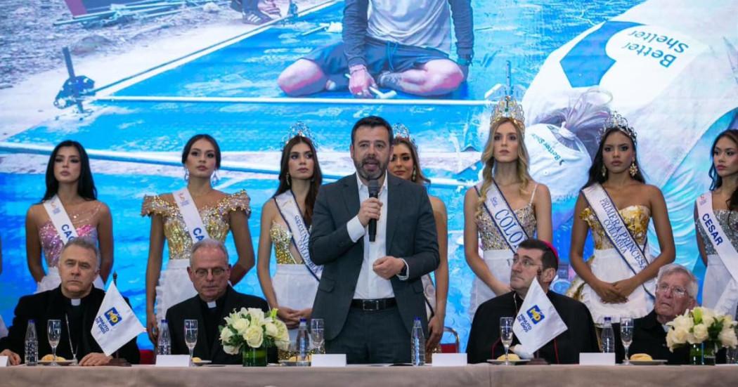 Alcalde Mayor de Bogotá, Carlos Fernando Galán en la la edición 65 del tradicional Banquete del Millón.