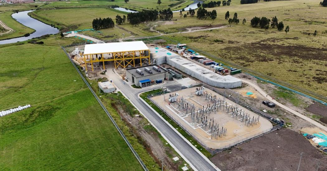 Foto que muestra la Estación Elevadora de Aguas Residuales