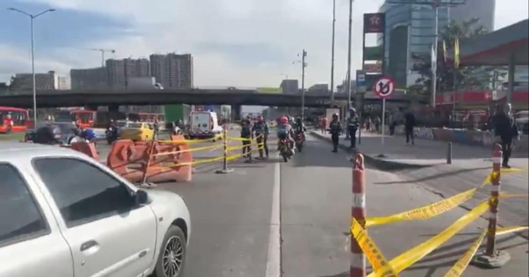 Foto de la av. NQS con calle 19. 