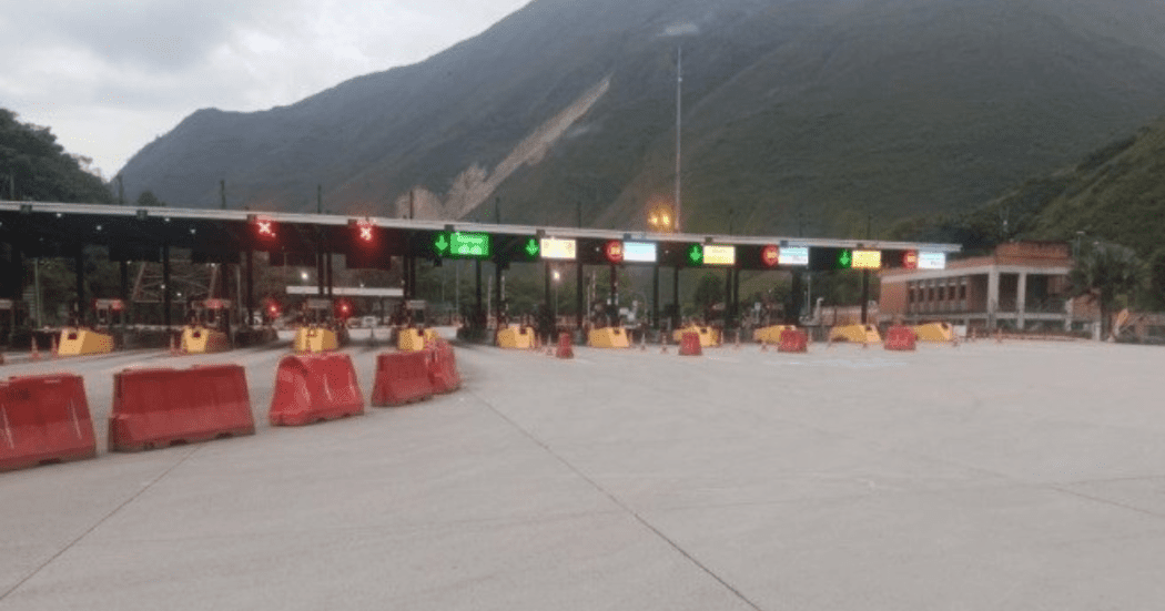 Imagen de uno de los peajes de la Vía al Llano