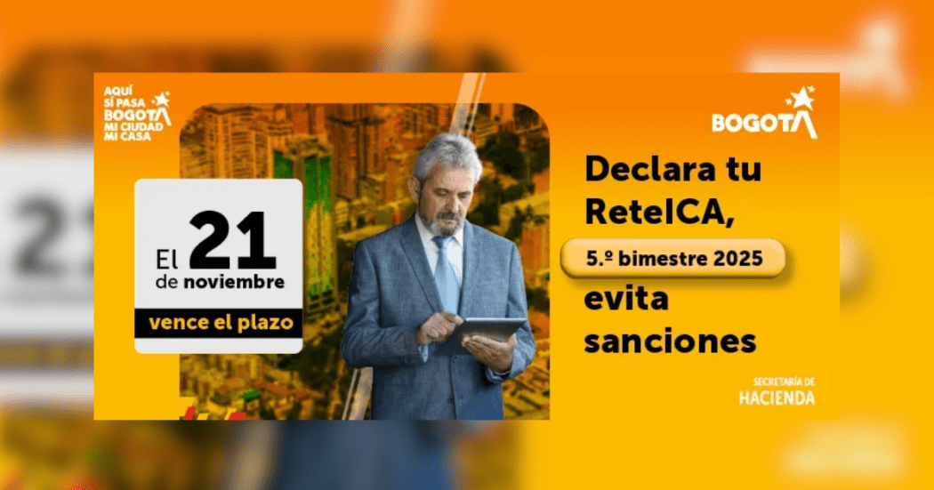 Imagen de la pieza gráfica que invita a ponerse al día