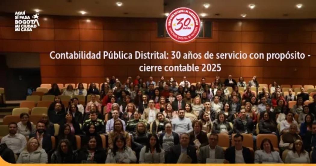 200 contadores y contadoras de las distintas entidades distritales