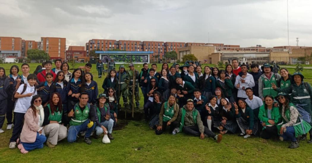 Niños y niñas participando de esta actividad