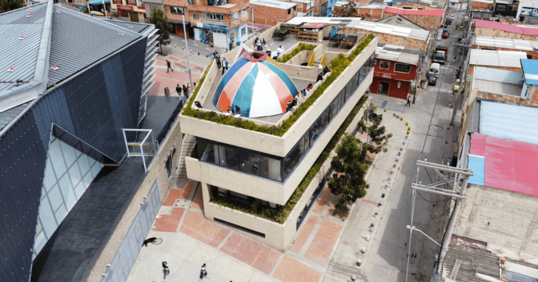 Imagen de la panorámica del edificio del Museo de la Ciudad Autoconstruida