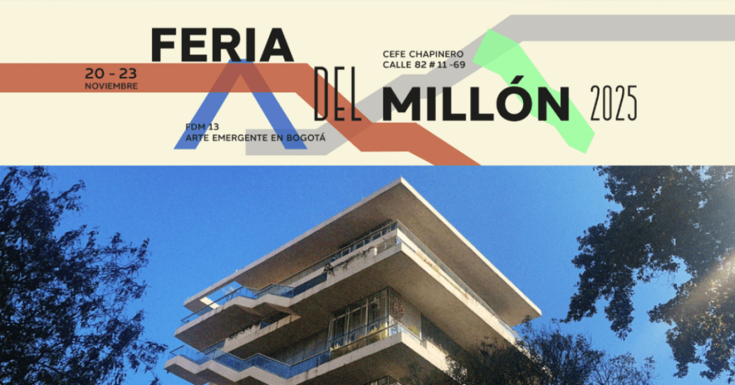 Imagen con el cartel del evento donde se aprecia la panorámica del CEFE Chapinero.