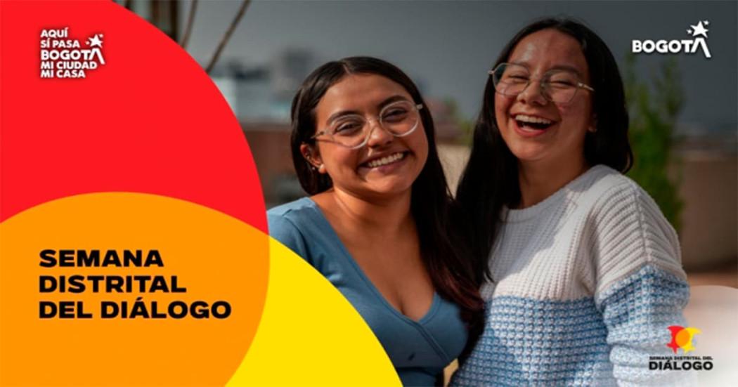 Pieza gráfica sobre esta semana con la fotos de dos mujeres 