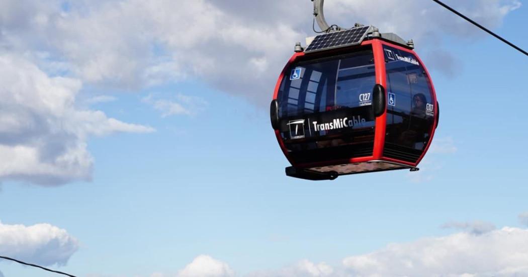 Foto del TransMiCable de Ciudad Bolívar