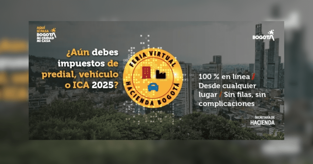 Imagen de la pieza gráfica que promociona la feria virtual 