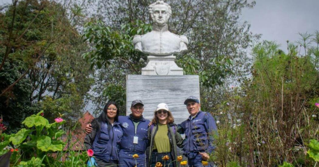 Imagen de funcionarios brigada de Atención a Monumentos 